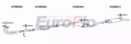 Система выпуска ОГ EuroFlo SB900020 2011D